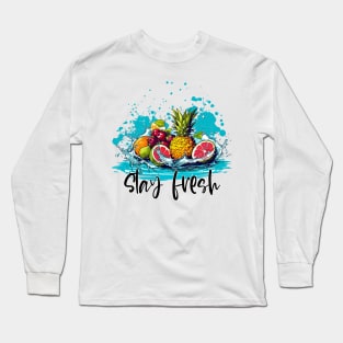 Tropical fruits Long Sleeve T-Shirt